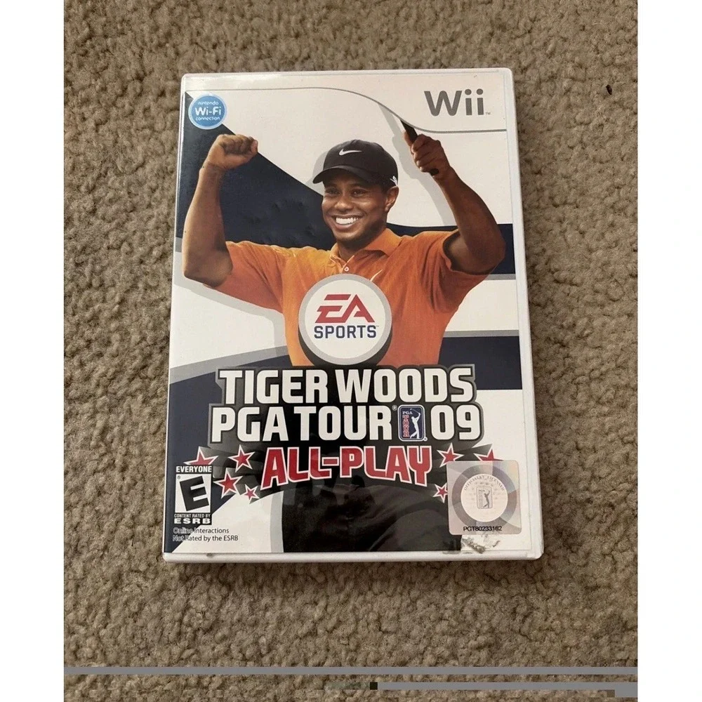 Tiger Woods PGA Tour 09: All-Play  (Nintendo Wii) ☆Complete☆Tested☆